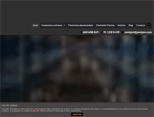 Tablet Screenshot of pavipor.com